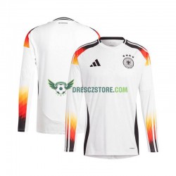 Německo Domácí Dres Euro 2024 Dlouhý rukáv Muže Fotbalové Dresy
