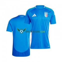 Itálie Domácí Dres Euro 2024 Krátký rukáv Muže Fotbalové Dresy