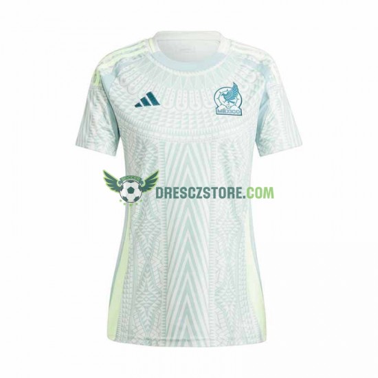 Mexiko Venkovní Dres Copa America 2024 Krátký rukáv Ženy Fotbalové Dresy