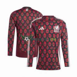 Mexiko Domácí Dres Copa America 2024 Dlouhý rukáv Muže Fotbalové Dresy