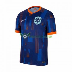 Nizozemsko Venkovní Dres Euro 2024 Krátký rukáv Muže Fotbalové Dresy