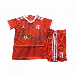Peru Venkovní Dres 2023 Krátký rukáv Děti Fotbalové Dresy