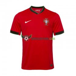 Portugalsko Domácí Dres Euro 2024 Krátký rukáv Muže Fotbalové Dresy