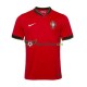 Portugalsko Domácí Dres Euro 2024 Krátký rukáv Muže Fotbalové Dresy