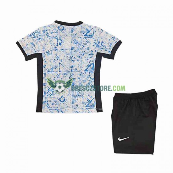Portugalsko Venkovní Dres Euro 2024 Krátký rukáv Děti Fotbalové Dresy