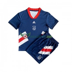 AFC Ajax Icon Retro Domácí Dres 2022-2023 Krátký rukáv Děti Fotbalové Dresy