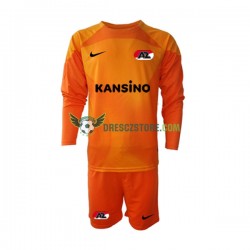 AZ Alkmaar Brankářské Alternativní Dres 2022-2023 Dlouhý rukáv Děti Fotbalové Dresy