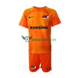 AZ Alkmaar Brankářské Alternativní Dres 2022-2023 Krátký rukáv Děti Fotbalové Dresy