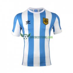 Argentina 1978 Retro Domácí Dres Krátký rukáv Muže Fotbalové Dresy