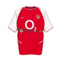 Arsenal Retro Domácí Dres 2002 Krátký rukáv Muže Fotbalové Dresy