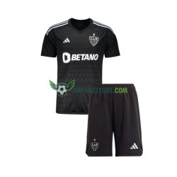 Atletico Mineiro Brankářské Domácí Dres 2023 Krátký rukáv Děti Fotbalové Dresy