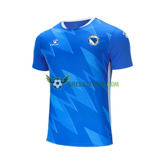 Bosna a Hercegovina Domácí Dres 2023 Krátký rukáv Muže Fotbalové Dresy