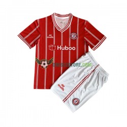Bristol City Domácí Dres 2023-2024 Krátký rukáv Děti Fotbalové Dresy