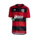 CR Flamengo Domácí Dres 2023-2024 Krátký rukáv Muže Fotbalové Dresy