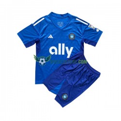 Charlotte FC Brankářské Venkovní Dres 2023 Krátký rukáv Děti Fotbalové Dresy