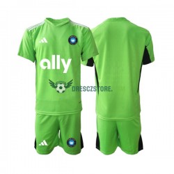 Charlotte FC Brankářské Domácí Dres 2023-2024 Krátký rukáv Děti Fotbalové Dresy