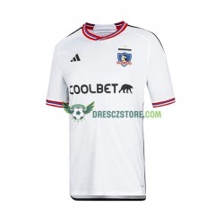 Colo-Colo Domácí Dres 2023 Krátký rukáv Muže Fotbalové Dresy
