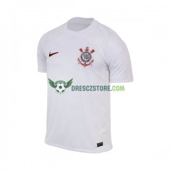 Corinthians Domácí Dres 2023 Krátký rukáv Muže Fotbalové Dresy