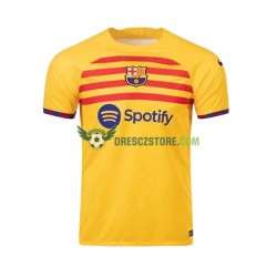 FC Barcelona Čtvrtý Dres 2022-2023 Krátký rukáv Muže Fotbalové Dresy