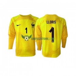 Francie Hugo Lloris 1 Brankářské Alternativní Dres MS ve fotbale 2022 Dlouhý rukáv Muže Fotbalové Dresy