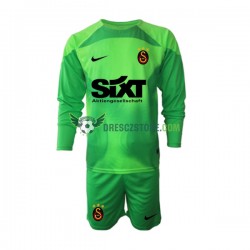 Galatasaray Brankářské Domácí Dres 2022-2023 Dlouhý rukáv Děti Fotbalové Dresy