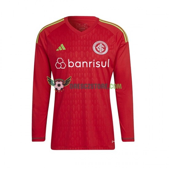 Internacional Brankářské Domácí Dres 2023-2024 Dlouhý rukáv Muže Fotbalové Dresy