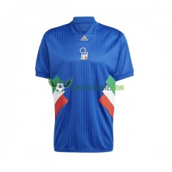 Itálie Icon Retro Domácí Dres 2022-2023 Krátký rukáv Muže Fotbalové Dresy