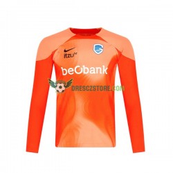 KRC Genk Brankářské Venkovní Dres 2022-2023 Dlouhý rukáv Muže Fotbalové Dresy