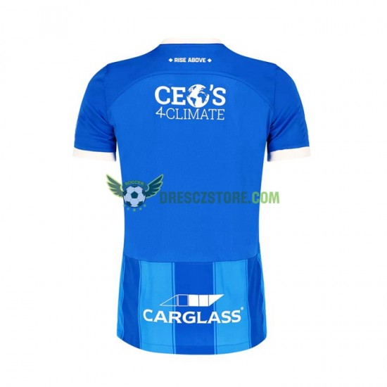KRC Genk Domácí Dres 2023-2024 Krátký rukáv Muže Fotbalové Dresy