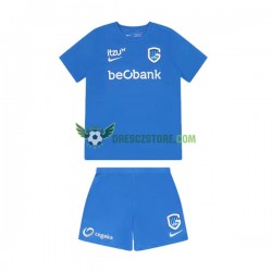 KRC Genk Domácí Dres 2022-2023 Krátký rukáv Děti Fotbalové Dresy