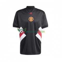 Manchester United Icon Retro Domácí Dres 2022-2023 Krátký rukáv Muže Fotbalové Dresy