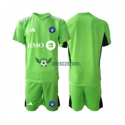 CF Montréal Brankářské Domácí Dres 2023-2024 Krátký rukáv Děti Fotbalové Dresy