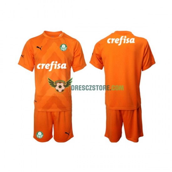 Palmeiras Brankářské Alternativní Dres 2022-2023 Krátký rukáv Děti Fotbalové Dresy
