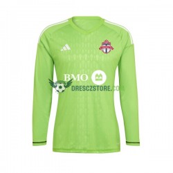 Toronto FC Brankářské Domácí Dres 2023 Dlouhý rukáv Muže Fotbalové Dresy