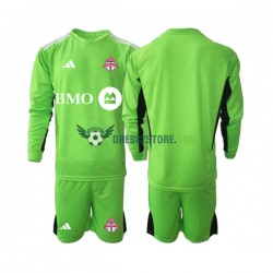 Toronto FC Brankářské Domácí Dres 2023 Dlouhý rukáv Děti Fotbalové Dresy