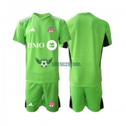 Toronto FC Brankářské Domácí Dres 2023 Krátký rukáv Děti Fotbalové Dresy