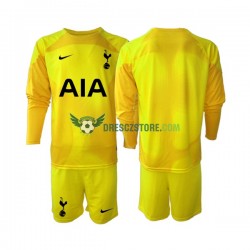 Tottenham Hotspur Brankářské Domácí Dres 2022-2023 Dlouhý rukáv Děti Fotbalové Dresy
