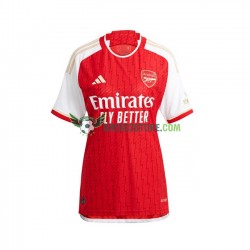 Arsenal Domácí Dres 2023-2024 Krátký rukáv Ženy Fotbalové Dresy