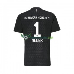FC Bayern Mnichov Manuel Neuer 1 Brankářské Domácí Dres 2023-2024 Krátký rukáv Muže Fotbalové Dresy