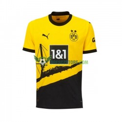 Borussia Dortmund Domácí Dres 2023-2024 Krátký rukáv Muže Fotbalové Dresy