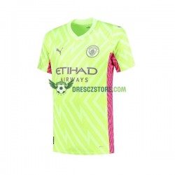 Manchester City Brankářské Alternativní Dres 2023-2024 Krátký rukáv Muže Fotbalové Dresy