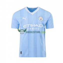 Manchester City Domácí Dres 2023-2024 Krátký rukáv Muže Fotbalové Dresy