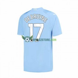 Manchester City Kevin De Bruyne 17 Domácí Dres 2023-2024 Krátký rukáv Muže Fotbalové Dresy