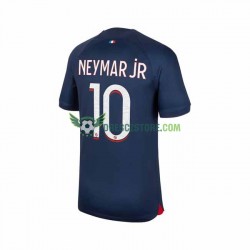 Paris Saint-Germain Neymar Jr 10 Domácí Dres 2023-2024 Krátký rukáv Muže Fotbalové Dresy