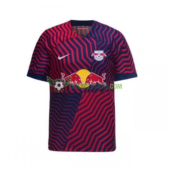 RB Leipzig Venkovní Dres 2023-2024 Krátký rukáv Muže Fotbalové Dresy