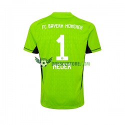 FC Bayern Mnichov Manuel Neuer 1 Brankářské Venkovní Dres 2023-2024 Krátký rukáv Muže Fotbalové Dresy