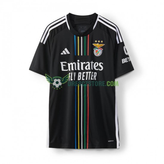 Benfica Venkovní Dres 2023-2024 Krátký rukáv Muže Fotbalové Dresy