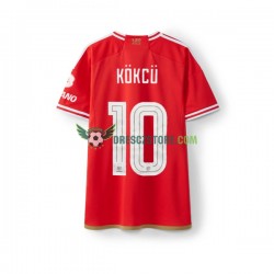 Benfica Orkun Kokcu 10 Domácí Dres 2023-2024 Krátký rukáv Muže Fotbalové Dresy