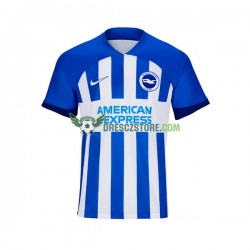 Brighton & Hove Albion Domácí Dres 2023-2024 Krátký rukáv Muže Fotbalové Dresy
