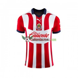 CD Guadalajara Domácí Dres 2023-2024 Krátký rukáv Muže Fotbalové Dresy
